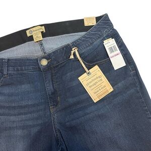 Democracy Ab Technology Jeans women’s 22 W straight leg mold and hold high rise